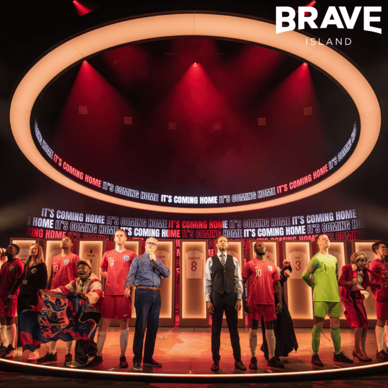 Dear England on stage by March Brenner