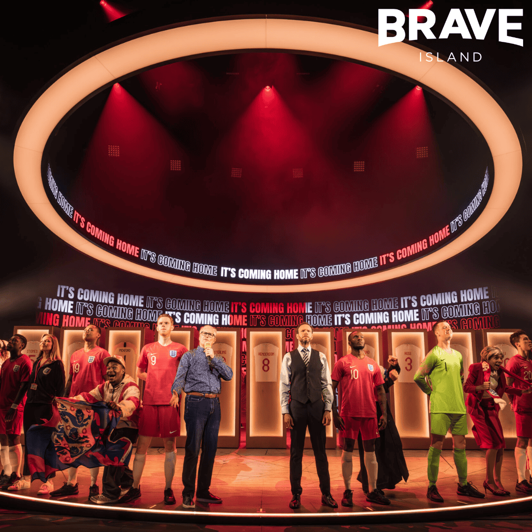 Dear England on stage by March Brenner